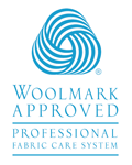 Woolmark approved mark